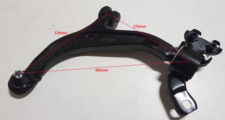 Front Left Lower Suspension Arm