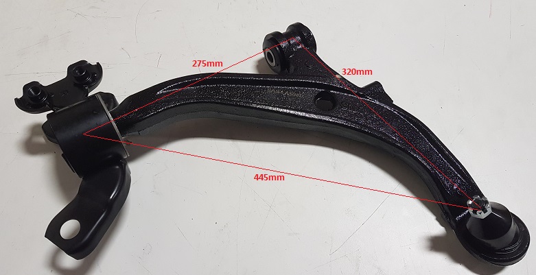 Front Right Lower Suspension Arm